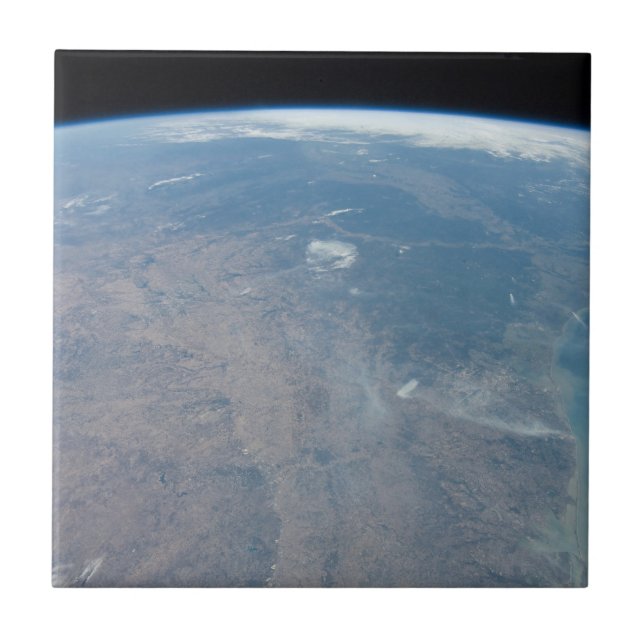 Texas und der Golf von Mexiko Fliese (Vorderseite)