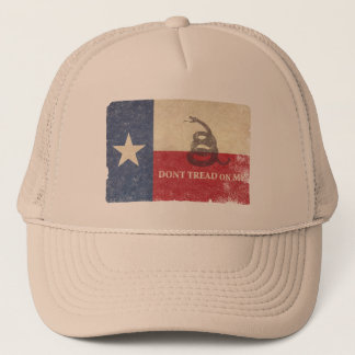 Texas- und Gadsden-Flagge Truckerkappe