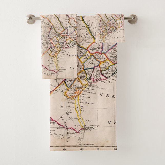 Texas und Oklahoma Badhandtuch Set (Insitu)