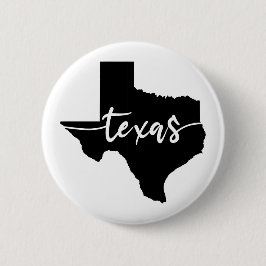 Texas USA Staat Map Button