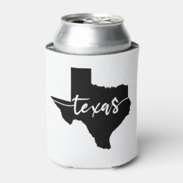 Texas USA Staat Map Dosenkühler