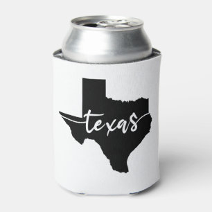 Texas USA Staat Map Dosenkühler