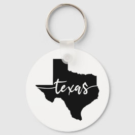Texas USA Staat Map Schlüsselanhänger