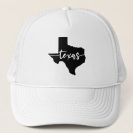 Texas USA Staat Map Truckerkappe