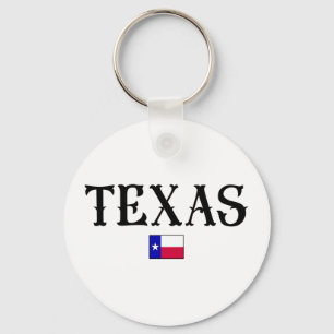 Texas USA State Map Flag Schlüsselanhänger