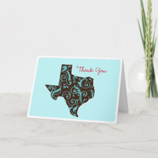 Texas Vielen Dank Dankeskarte