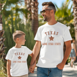 Texas Vintag den einstündigen Staat T-Shirt