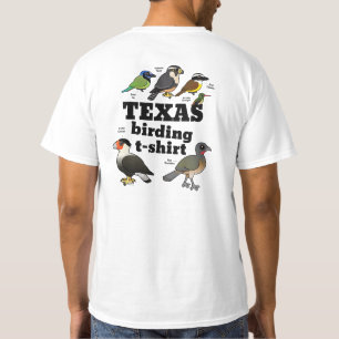 Texas Vogelbeobachtung T - Shirt (Design auf der R