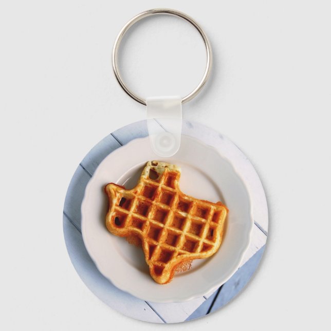 Texas Waffle Schlüsselanhänger (Vorderseite)