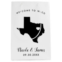 Texas Wedding Welcome Bag für Gäste außerhalb der