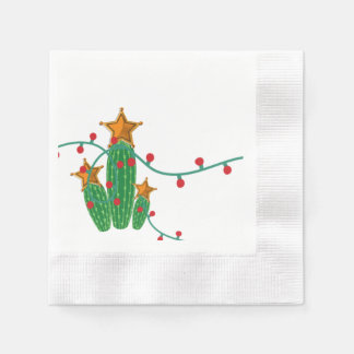 Texas Weihnachtscocktail Serviette