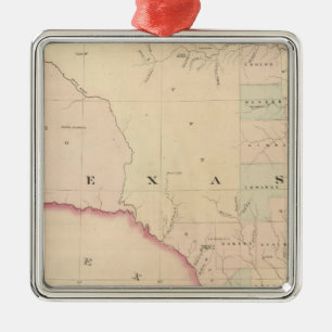 Texas, Western-Teil Silbernes Ornament