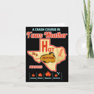 Texas Wetter Sommerhitze Karte