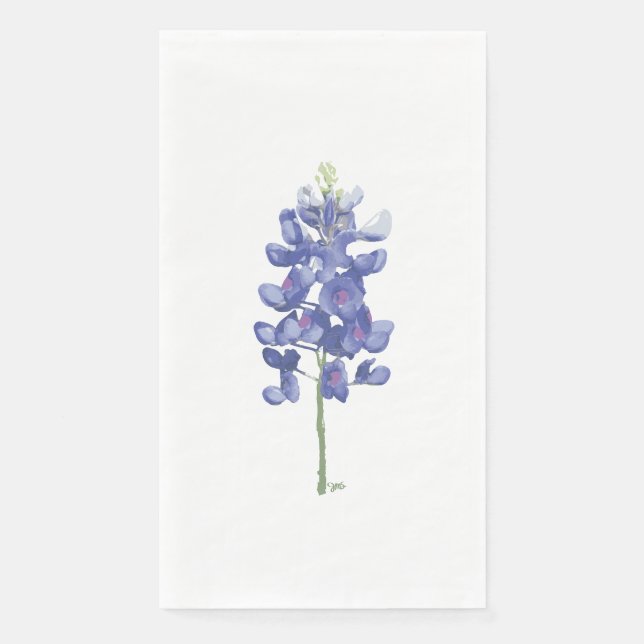 Texas Wild Blume Bluebonnet Serviette (Vorderseite)