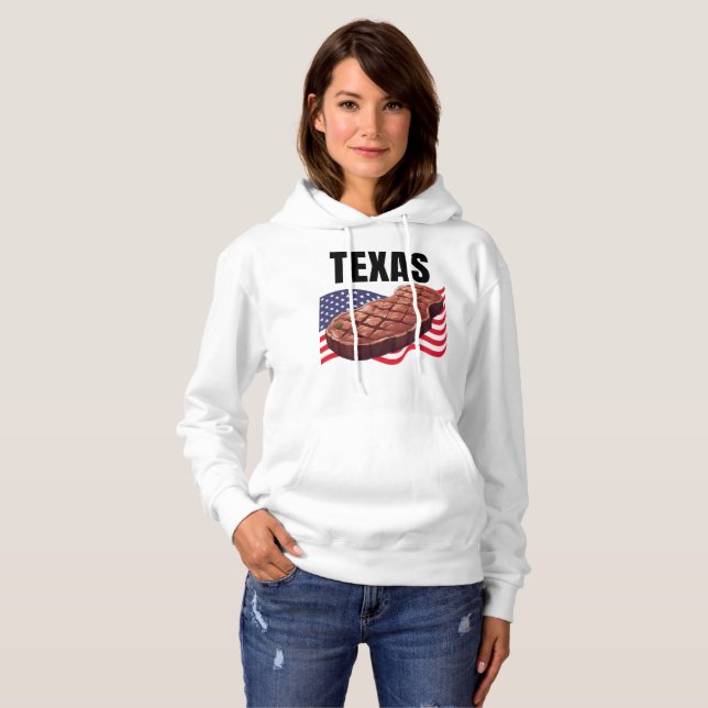 Texas Women's Hooded Sweatshirt (Vorne ganz)