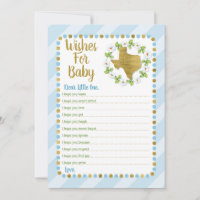 Texas wünscht sich ein Baby Showspiel Blue Gold
