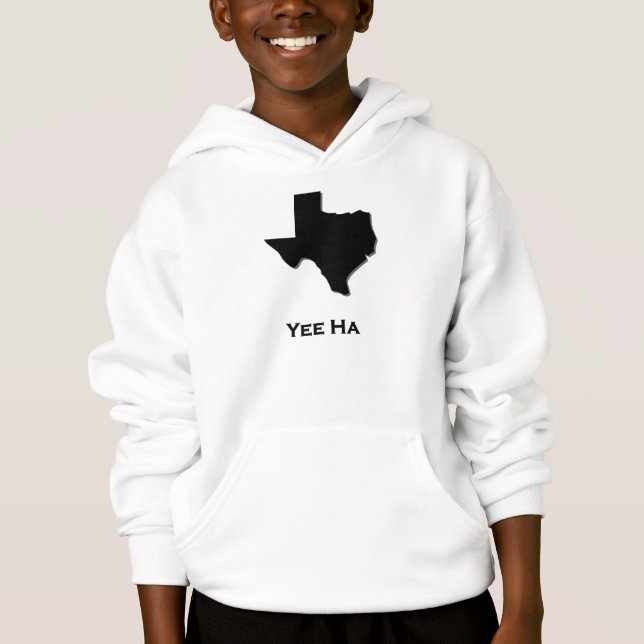 Texas Yee Ha Hoodie (Vorderseite)