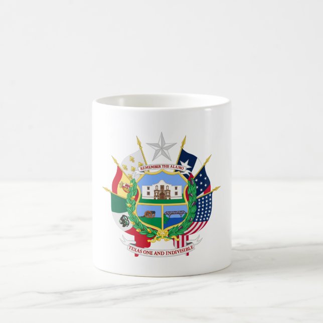 Texas-Zeichen Kaffeetasse (Mittel)