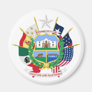 Texas-Zeichen Magnet