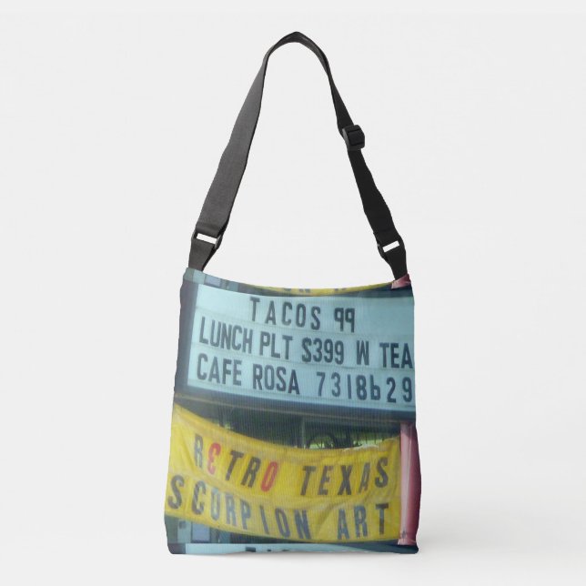 Texas-Zeichen: Skorpions-Kunst Tragetaschen Mit Langen Trägern (Vorderseite)