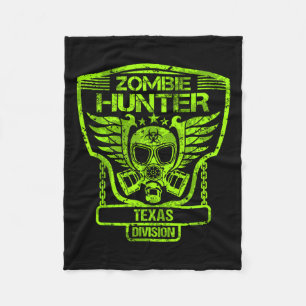 Texas Zombie Hunter Fleecedecke