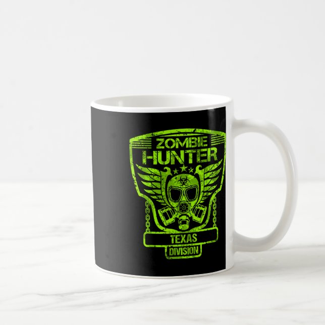Texas Zombie Hunter Kaffeetasse (Rechts)