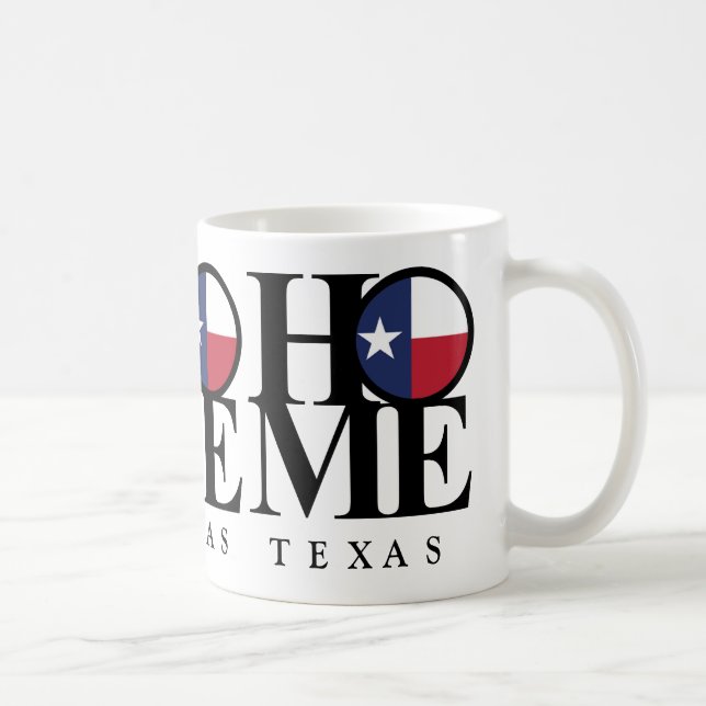 Texas ZUHAUSE Coffee Tasse 11 oz (Rechts)