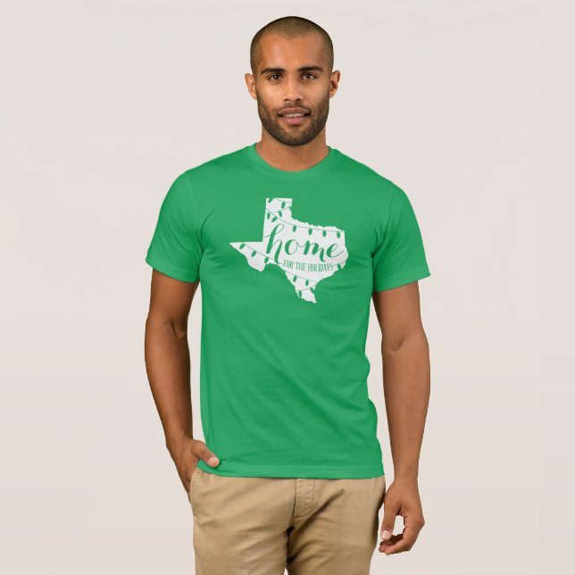 Texas-Zuhause für das T-Shirt (Vorne ganz)