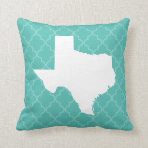 Texas Zuhause Staat Quatrefolienkissen Kissen