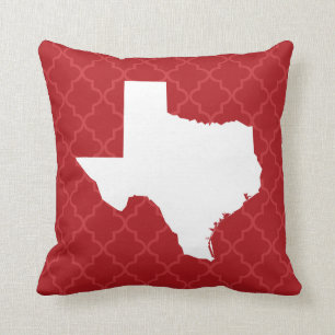 Texas Zuhause Staat Quatrefolienkissen Kissen