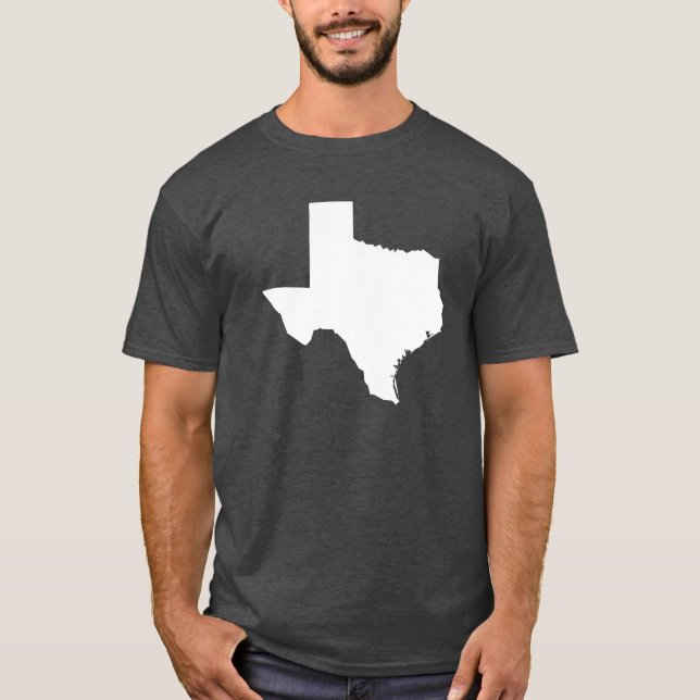 Texas Zuhause Staat T-Shirt (Vorderseite)