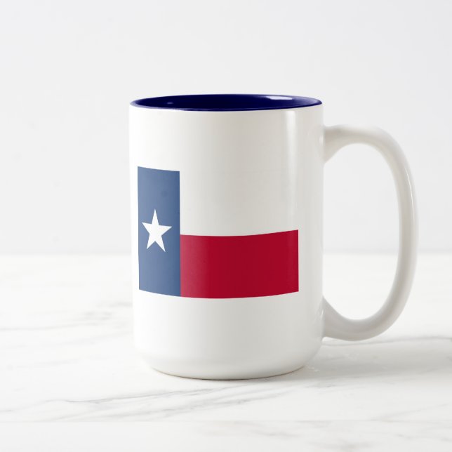 Texas Zweifarbige Tasse (Rechts)