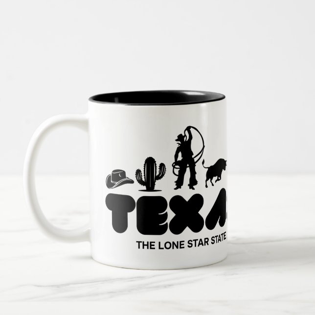 Texas Zweifarbige Tasse (Links)