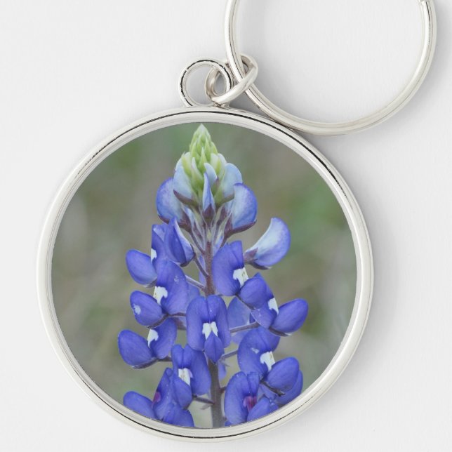 Texasbluebonnet-Schlüsselkette Schlüsselanhänger (Vorne)