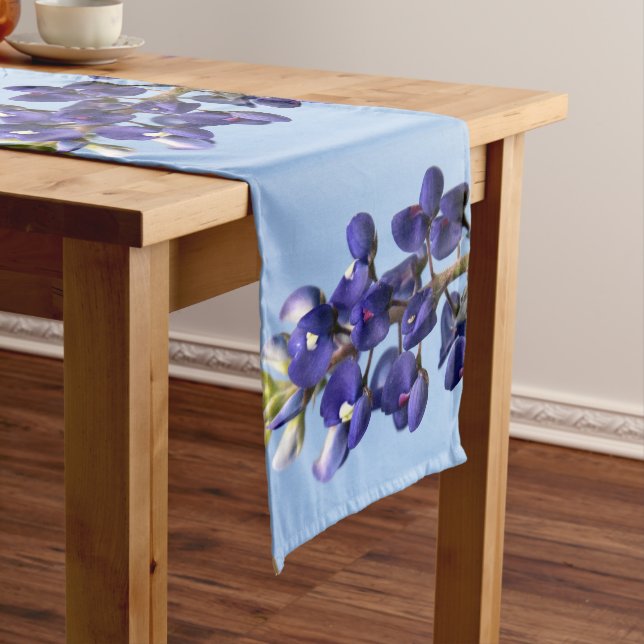 Texasbluebonnet-Tabellen-Läufer Kurzer Tischläufer (Beispiel)