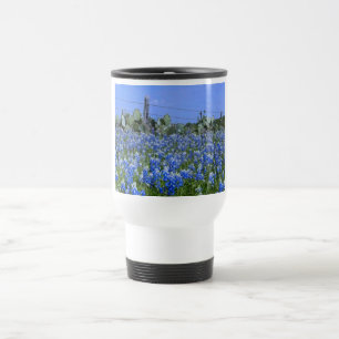 Texasbluebonnets-Reise-Tassen-rostfreier Stahl Reisebecher