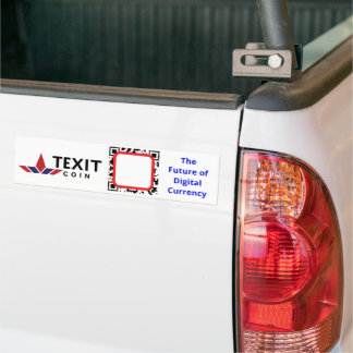 TexitCoin Official Logo  Autoaufkleber