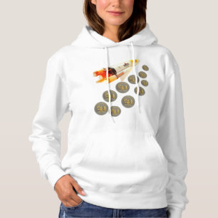 TexitCoin Offizielles Logo Pullover Reißverschluss