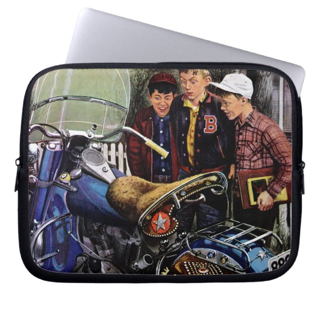 Texs Motorrad Laptopschutzhülle (Vorderseite)