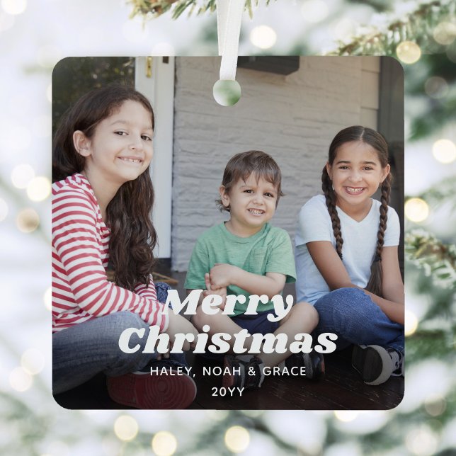 Text 2 Foto Einfache weiße Retro-Typografie Ornament Aus Metall (Von Creator hochgeladen)