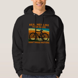 Text ändern hinzufügen - Real Men brauchen keine M Hoodie
