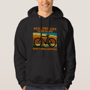 Text ändern hinzufügen - Real Men brauchen keine M Hoodie