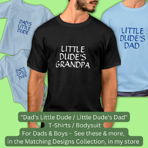 Text ändern / Titel "Großvater des kleinen Typs" T-Shirt