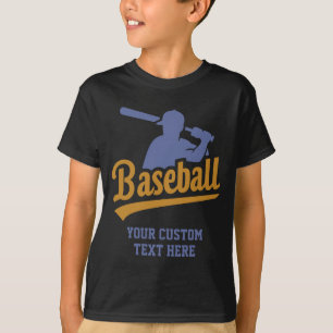 Text Baseball Grafik Kunst T-Shirt