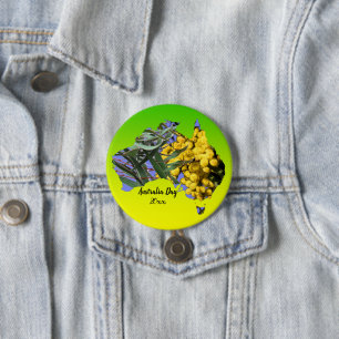 Text bearbeiten Jahr Australia Day Gummiblatt Watt Button
