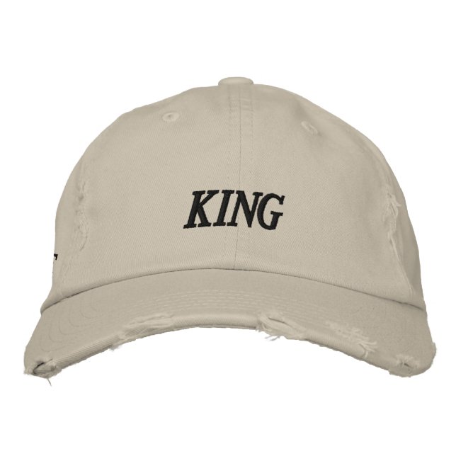 Text bedruckte Baumwolle bestickt Hats Caps Bestickte Baseballkappe (Vorderseite)
