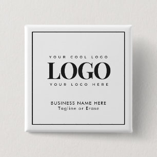 Text des Logos für benutzerdefinierte Unternehmen Button