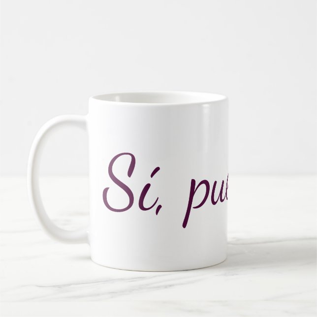 Text Design Mug (Gauche)
