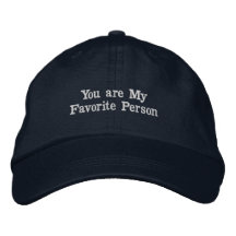 Text "Du bist mein Lieblingsmensch" Cotton Hat