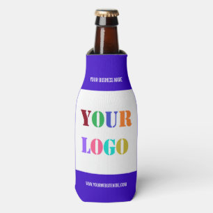 Text-Flasche für das benutzerdefinierte Logo Foto Flaschenkühler